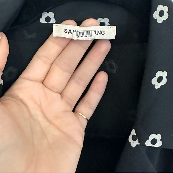 Sandy Liang Picasso Maxi Shirt Dress size 4 - Picture 8 of 10